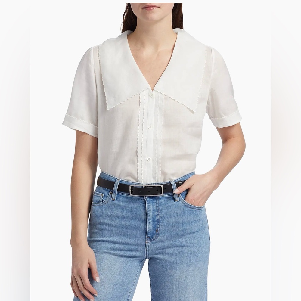Frame The Ramie Sailor Top